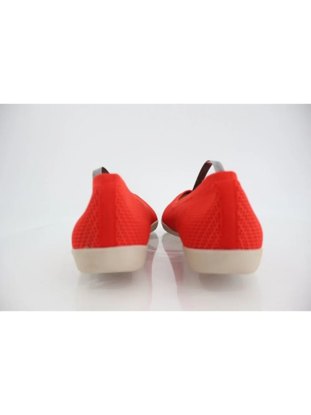 Earth Origins Ferris Knit Ballet Flats Red Size 10 Slip On Comfort Shoes